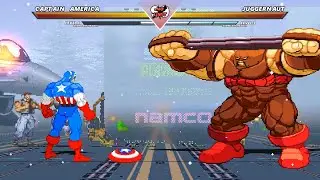 CAPTAIN AMERICA vs JUGGERNAUT - Amazing epic fight battle !