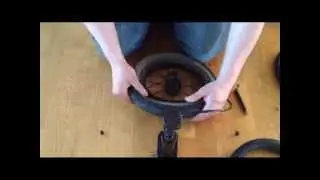 How to replace the inner tube in a stroller wheel. Easily Explained!