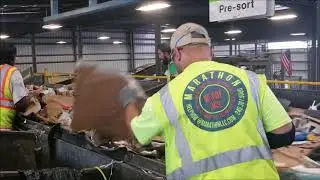 Penn Waste Recycling Center Tour with Buy Local Coalition Members