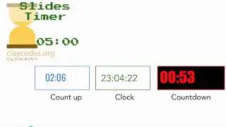 Add a Timer to Google Slides without embedding a Video!