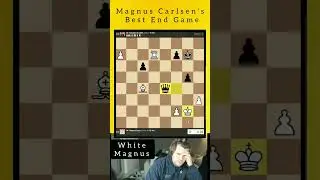 Magnus Carlsen'S Best EndGame Without Queen #chess #chesstactics #chessgame