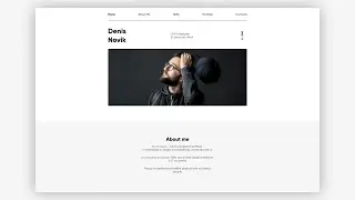Simple Responsive Personal Portfolio Website Using HTML CSS And JavaScript
