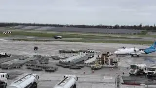 EMIRATES AIRBUS A380 LIVE DEPARTURES FROM BHX