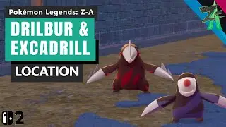 Как получить Дрилбура и Экскадрила в Pokemon Legends Z-A