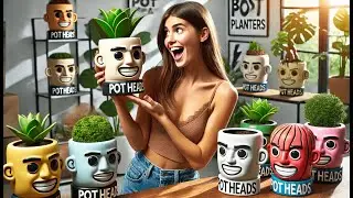 🌿 EylbKey Face Planter Pot | Best Potheads Planters 🌿