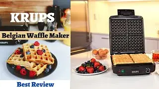 ✳️ Best KRUPS Belgian Waffle Maker-Amazon Review