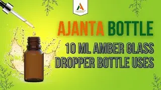 10 ml Amber Glass Dropper Bottle Benefits | Serum Bottle with Dropper- Wholesale Glass Bottle Online