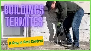 How to do Termite Treatment using Drilling method and treating buildings, Mar 21