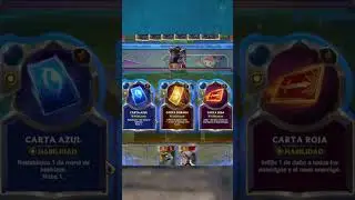 Habilidades de campeones de lol en las cartas de lor #leagueoflegends #legendsofruneterra #wildrift
