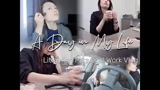 My REALISTIC Law Firm 9-5 job | Paralegal | Case Manager | Legal Assistant My Office Routine