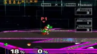 Super Smash Bros. Melee - Static Ness Glitch