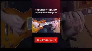ПОЧЕСОТА. Занятие №33. #трансгитаризм