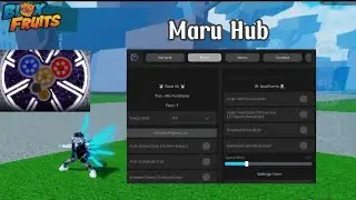 [ Script Paid ] Hack Blox Fruit | Trial V4 ( Maru Hub ) - Showcase