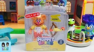 NEW! DISNEY JUNIOR Muppet BaBies Fozzie Bear Poseable Action Figure | Nacho Daddy's Toys
