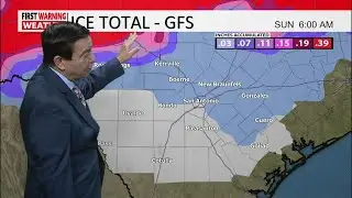 Arctic front Friday bringing dangerous ice and single-digit wind chills this weekend