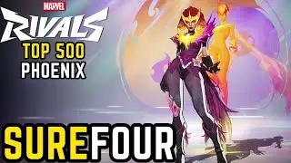 MVP! MOST FINAL HITS! SUREFOUR TOP 500 PHOENIX GAMEPLAY MARVEL RIVALS SEASON 3