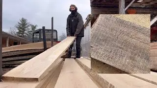 This White Oak will Become Gorgeous Hardwood Flooring!!