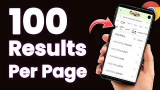 How to get 100 Result Per page in Google search | Tech Solutions