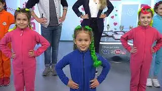 Гости в студии - воспитанники студии эстрадного танца "Колибри", г. Ханты-Мансийск