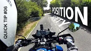 Motorcycle Riding Quick Tip #06 - Positioning for safety