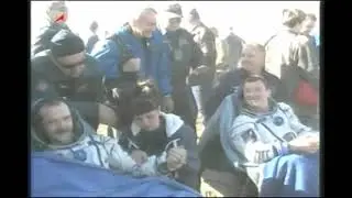 Expedition 35 Crew Lands Safely in Kazakhstan