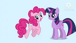 Twilight Sparkle y pinkie pie my Little pony la magia de la amistad 