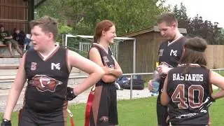 Mostviertel Bastards Flag Jugend im Sportstudio zu Gast
