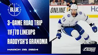 Lightning's Road Trip, Recent Lineups & Darren Raddysh's Grandmother