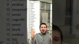 Reverse Text With A Lambda in Excel
