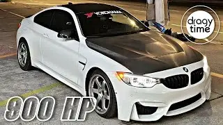 900 HP BMW M4 F82 RWD | STOCK ENGINE | Extreme fast from 0-100 100-200 200-250 & 60-130 100-150 mph