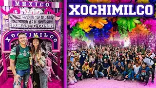 VAMOS a XOCHIMILCO 🔥 **INVITAMOS a TODOS** nuestra DESPEDIDA de CIUDAD de MÉXICO