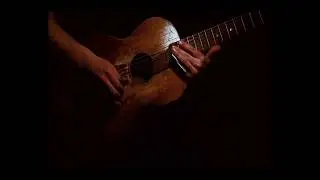 Krbi's Guitar - The Story of Charley Patton (bottleneck g tunning)