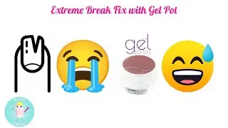 Extreme Break Fix Using TGB Gel Pot @TheNailEngineer