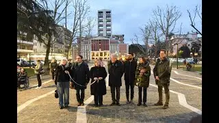 Restyling piazza Giotto: l'inaugurazione