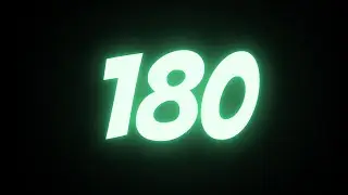 180 Seconds Countdown Timer with Beep Sound 1080p | 180s Alarm Timer Loud Noise When Ends Full HD