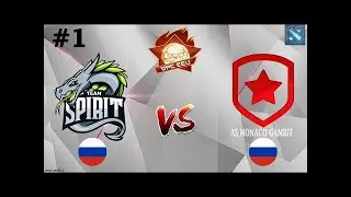 🔶ПЕРВЫЙ МАТЧ СПИРИТОВ В НОВОМ ГОДУ🔶Spirit vs ASM Gambit #1 BO3 EPIC Esports DPC