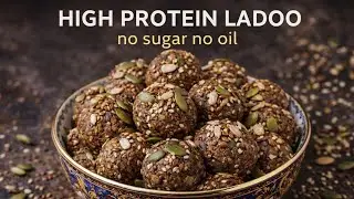 High Protein Energy Ladoo 😋 | No Sugar &bull; No Oil &bull; Healthy Snack