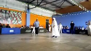 العصا التقليدية عين الذهب 04 ( الشيخ محمد ولد بوزيد مع الشيخ الحاج المخطار)