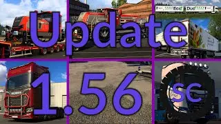 ETS2 Update 1.56 - HS Schoch Tuning-DLC, 80 t Special Transport, neuer HCT & UI | HCG-Showcase LIVE