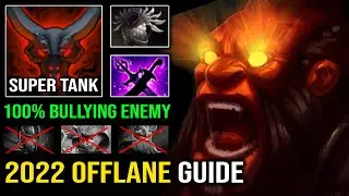 How to Offlane Axe in 2022 with Super Tank Fast Vanguard Bullying Everyone EZ MMR Dota 2