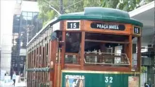 Bonde 32 da Linha Tur&iacute;stica de Santos ganha novo visual