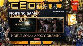 CEO MK11 2019 A foxy grampa vs noble sol
