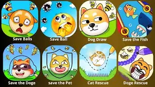 Doge Rescue, Save the Doge, Save Balls, Save Ball, Save the fish.  Let's go!!!
