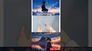 Umbrella ❎ Weapon ✅ 😂 #animefunnies #pleasesubscribe #animevines