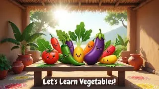 Learn Vegetables for Kids 🥕🥦 | Vegetable Names & Colors | Preschool Learning | KIDDO