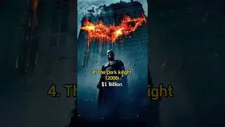 Top 5 Highest Earning DC Movies#shorts#viral