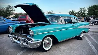 1957 Chevrolet Belair. Motor V8 283 con fuel injection de fábrica. Nunca restaurado.