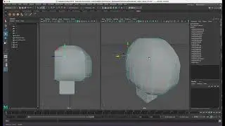 Maya: Modeling The Basic Head