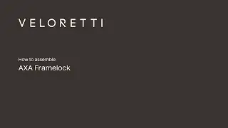 Veloretti Electric - Assembly AXA Framelock