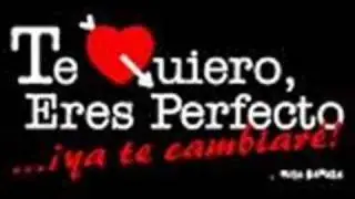 yo te quiero